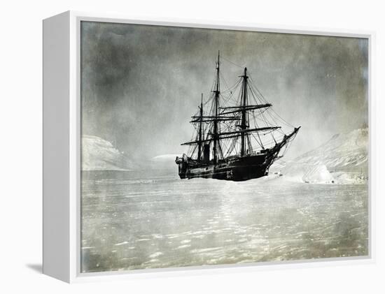 Polar Ship "America", Christmas Night, 1901-Science Source-Framed Premier Image Canvas