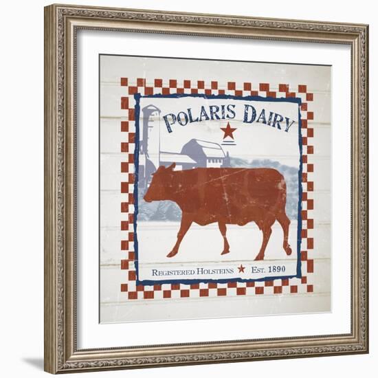Polaris Dairy-Diane Stimson-Framed Art Print