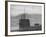 Polaris Missile Sub "Patrick Henry"Cruising on Clyde River on Patrol-John Dominis-Framed Photographic Print