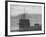 Polaris Missile Sub "Patrick Henry"Cruising on Clyde River on Patrol-John Dominis-Framed Photographic Print