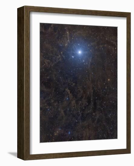 Polaris Surrounded by Molecular Clouds-Stocktrek Images-Framed Photographic Print