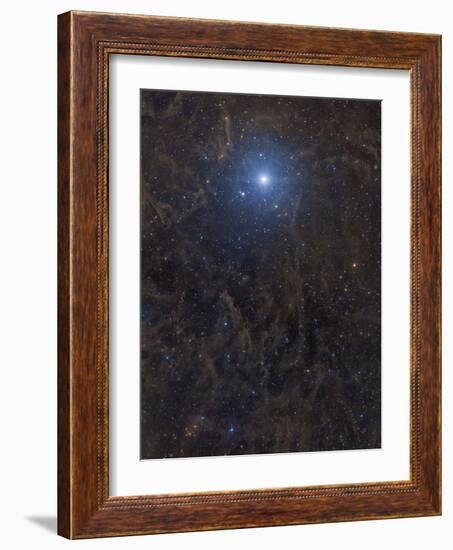 Polaris Surrounded by Molecular Clouds-Stocktrek Images-Framed Photographic Print