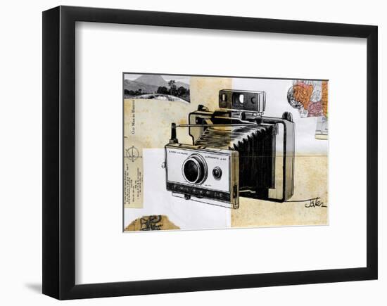 Polaroid Land Camera-Loui Jover-Framed Art Print