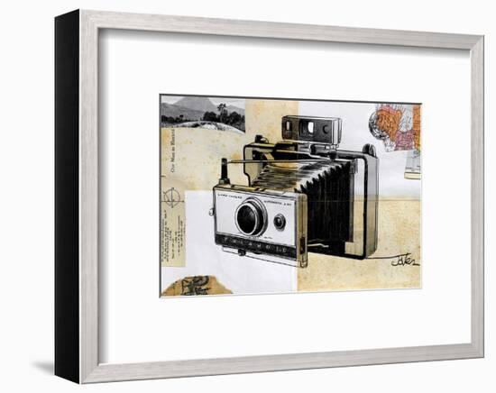 Polaroid Land Camera-Loui Jover-Framed Art Print