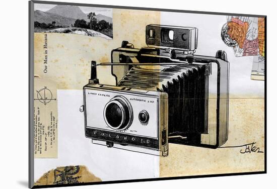 Polaroid Land Camera-Loui Jover-Mounted Art Print