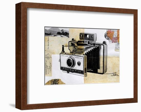 Polaroid Land Camera-Loui Jover-Framed Art Print