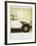 Polaroid of Old Black and White Citroen 2Cv Parked on Street, Paris, France, Europe-Lee Frost-Framed Photographic Print