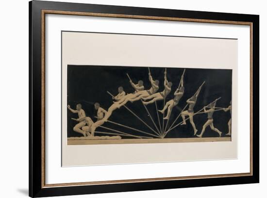 Pole Vaulter-Étienne Jules Marey-Framed Photographic Print