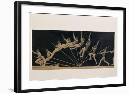 Pole Vaulter-Étienne Jules Marey-Framed Photographic Print