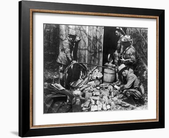 Police and Bootleggers-null-Framed Photographic Print