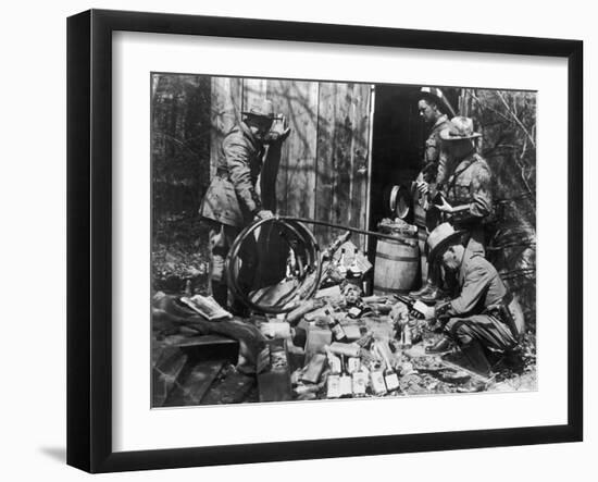 Police and Bootleggers-null-Framed Photographic Print