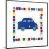 Police Car-Sophie Harding-Mounted Art Print