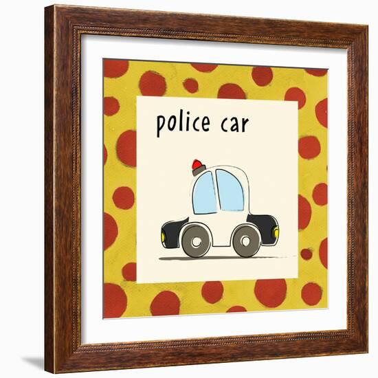 Police Car-null-Framed Giclee Print