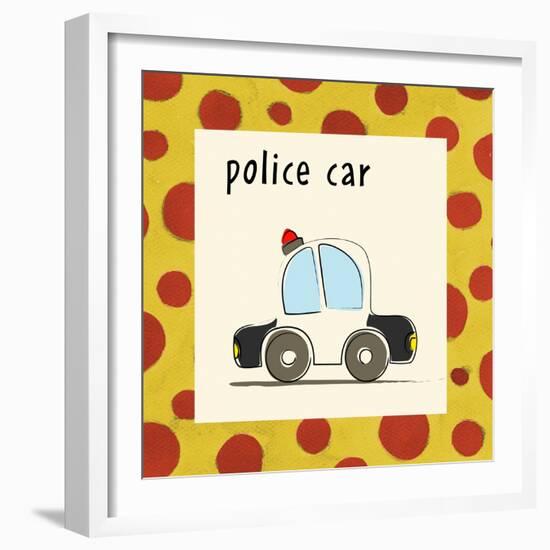 Police Car-null-Framed Giclee Print