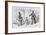 'Police Cartoon in the Weekly', c1859, (1938)-Unknown-Framed Giclee Print