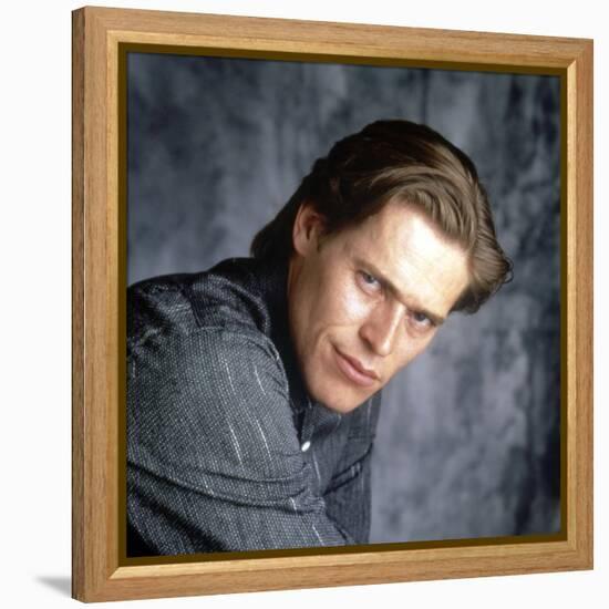 Police Federale Los Angeles TO LIVE AND DIE IN L.A. by Williamm Friedkin with Willem Dafoe (d'apres-null-Framed Stretched Canvas