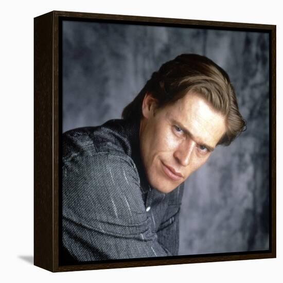 Police Federale Los Angeles TO LIVE AND DIE IN L.A. by Williamm Friedkin with Willem Dafoe (d'apres-null-Framed Stretched Canvas