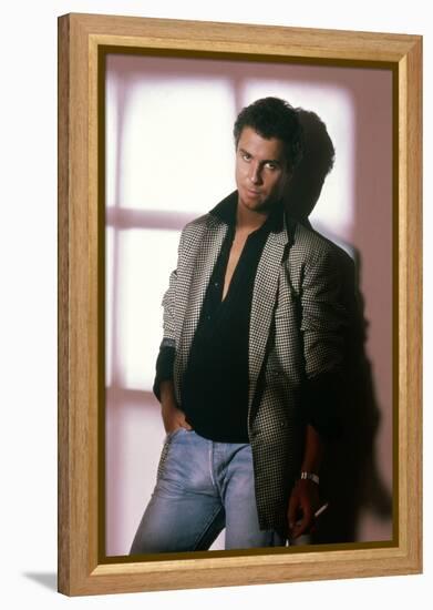 Police Federale Los Angeles TO LIVE AND DIE IN L.A. by Williamm Friedkin with William Petersen(d'ap-null-Framed Stretched Canvas