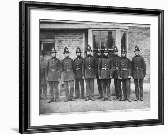 Police Group 1864-null-Framed Photographic Print