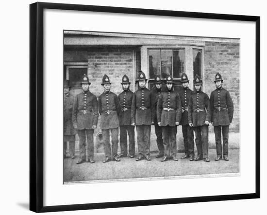 Police Group 1864-null-Framed Photographic Print