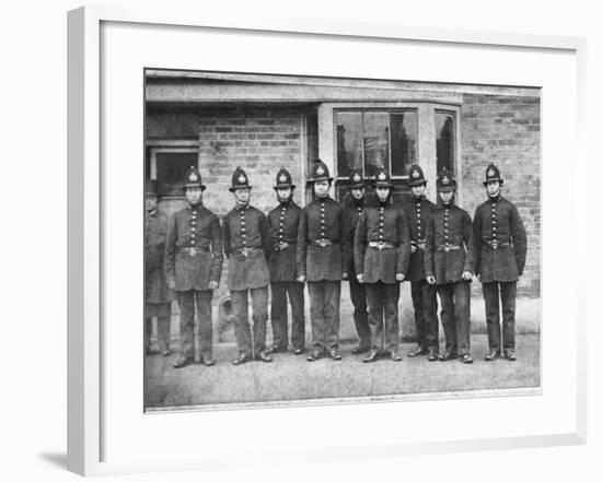 Police Group 1864-null-Framed Photographic Print