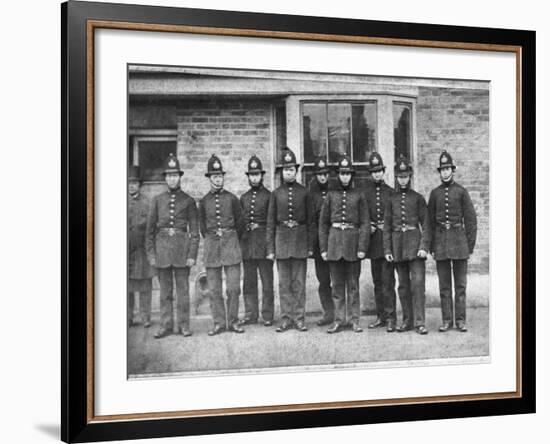 Police Group 1864-null-Framed Photographic Print