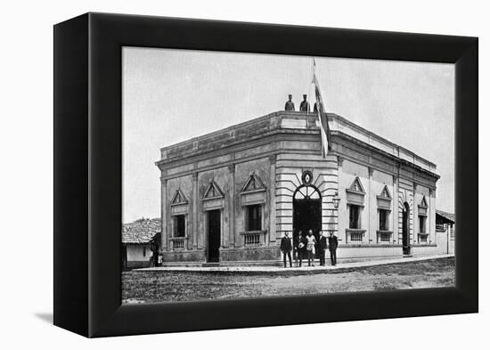 Police Magistrate's Office, Carapegua, Paraguay, 1911-null-Framed Premier Image Canvas