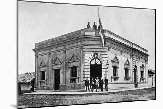 Police Magistrate's Office, Carapegua, Paraguay, 1911-null-Mounted Giclee Print