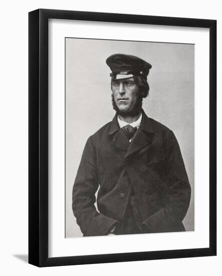 Police Mugshot of Fenian Prisoner Henry Hughes, Northallerton Gaol, North Yorkshire, 1865-66-null-Framed Giclee Print