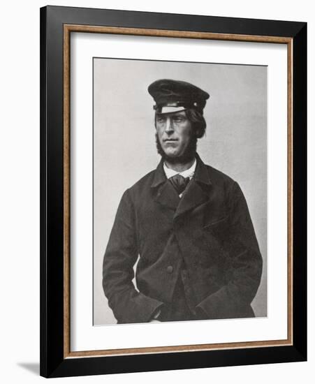 Police Mugshot of Fenian Prisoner Henry Hughes, Northallerton Gaol, North Yorkshire, 1865-66-null-Framed Giclee Print