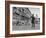 Police Officer Directing Traffic-Dmitri Kessel-Framed Photographic Print