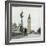 Police Officer on Duty on Westminster Bridge by Big Ben, London. Metropolitan Police-null-Framed Photographic Print