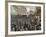 Police Officers Dispersing the Strike of Employees of Streetcar in New York, Usa, March 4, 1886-Prisma Archivo-Framed Photographic Print