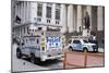 Police on Wall Street, New York.-Mark Williamson-Mounted Photographic Print