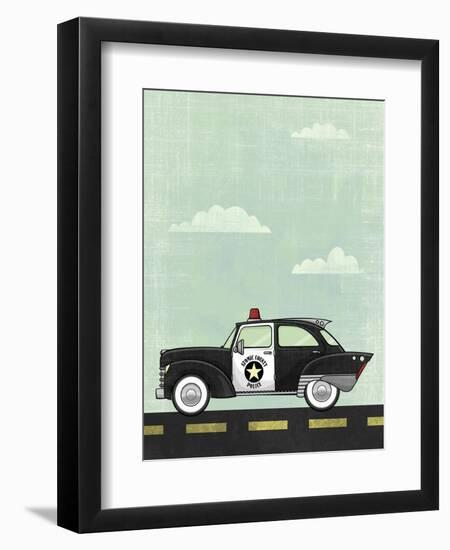 Police-Michael Murdock-Framed Giclee Print