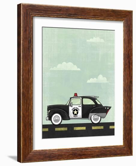 Police-Michael Murdock-Framed Giclee Print