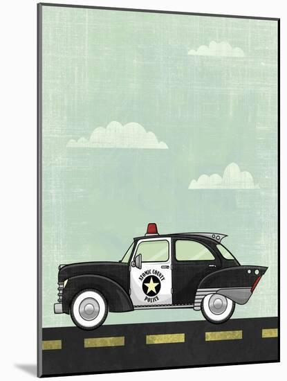 Police-Michael Murdock-Mounted Giclee Print
