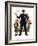 "Policeman and Boy with Slingshot,"March 15, 1930-Frederic Stanley-Framed Giclee Print