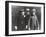 Policeman Arresting Two Men-null-Framed Photo