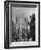 Policeman Directing Traffic in Front of the Reims Cathedral-Nat Farbman-Framed Photographic Print