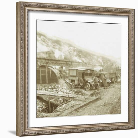 Policeman's-Hat-Hill, Curlu, Somme, northern France, c1914-c1918-Unknown-Framed Photographic Print