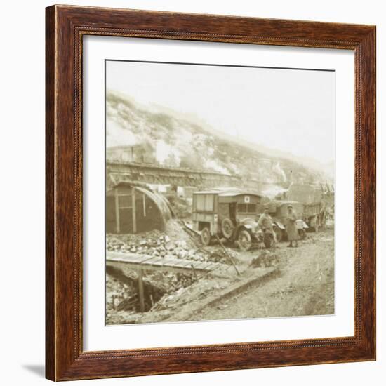 Policeman's-Hat-Hill, Curlu, Somme, northern France, c1914-c1918-Unknown-Framed Photographic Print