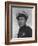 Policeman Sam Bozono at Manzanar, 1943-Ansel Adams-Framed Photographic Print