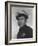 Policeman Sam Bozono at Manzanar, 1943-Ansel Adams-Framed Photographic Print