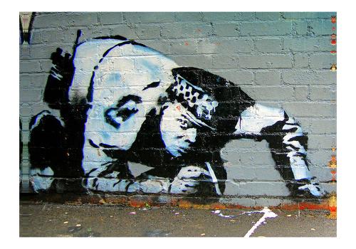 Policeman' Giclee Print - Banksy | Art.com