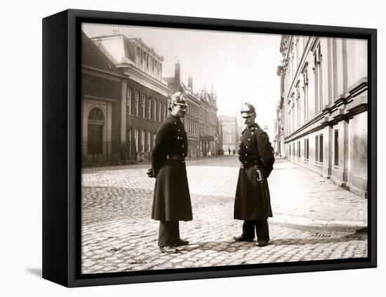 Policemen, Rotterdam, 1898-James Batkin-Framed Premier Image Canvas