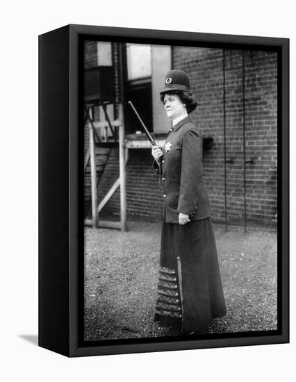 Policewoman, 1909-null-Framed Premier Image Canvas