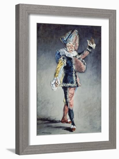 Polichinelle (Jumping Jack), 1873-Edouard Manet-Framed Giclee Print