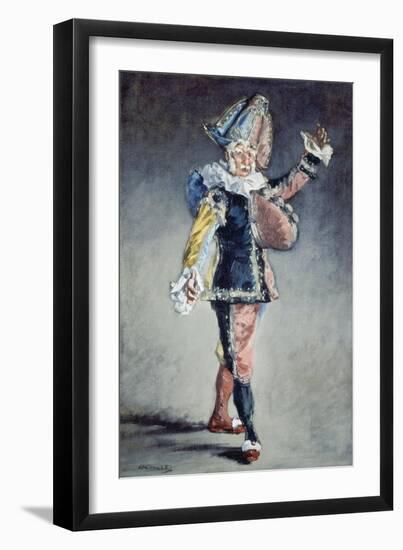 Polichinelle (Jumping Jack), 1873-Edouard Manet-Framed Giclee Print