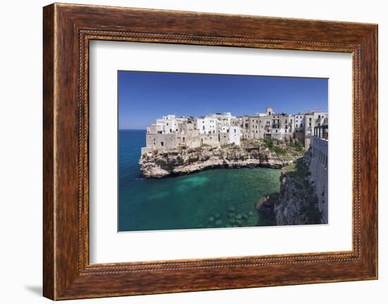 Polignano a Mare, Bari District, Puglia, Italy, Europe-Markus Lange-Framed Photographic Print